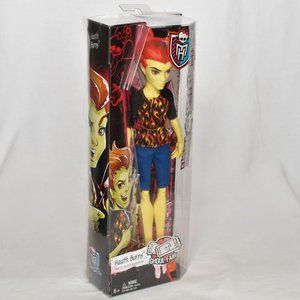 Monster High Heath Burns Son of the Fire Elements Ghoul Fair Figure NIB
